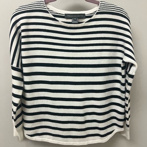 French Connection Striped Sweater - Picture 1 of 3